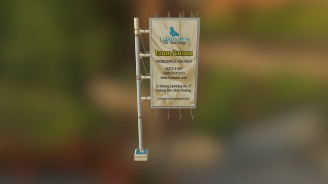 Billboard 3D Model