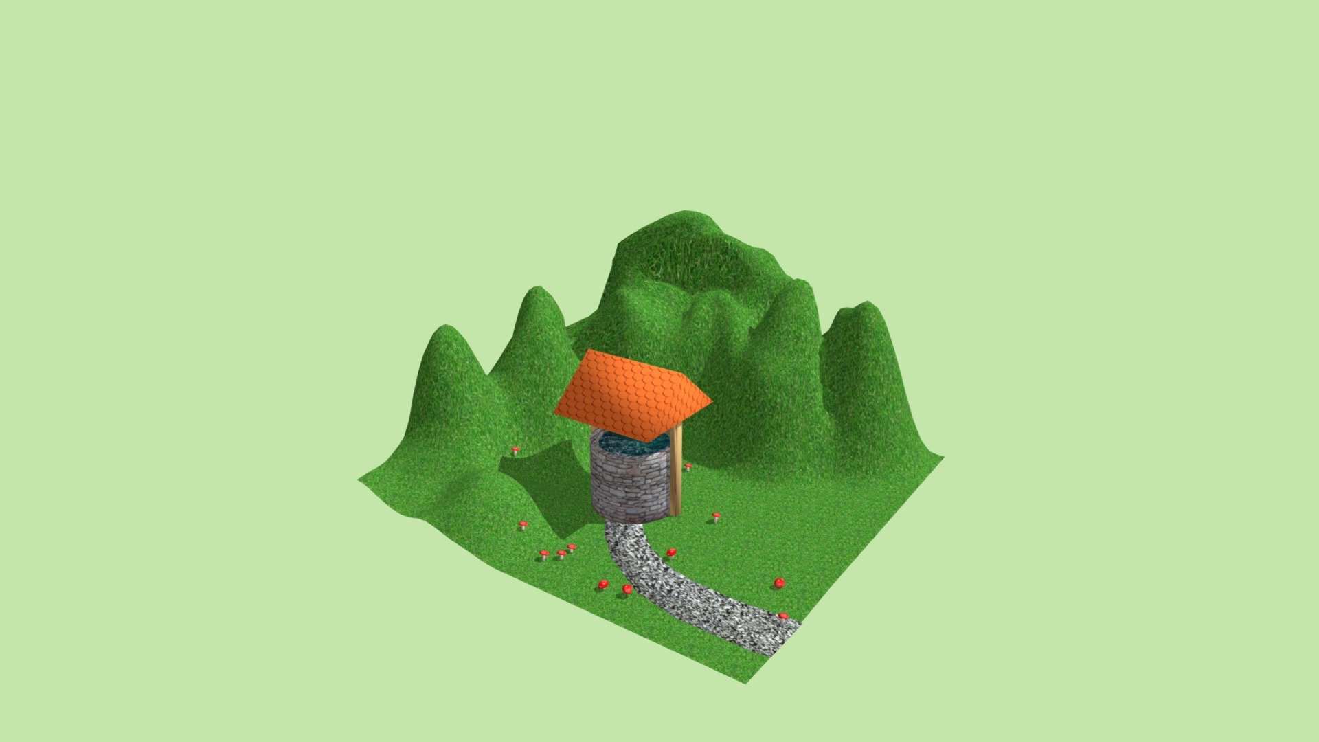 Well&Mushroom