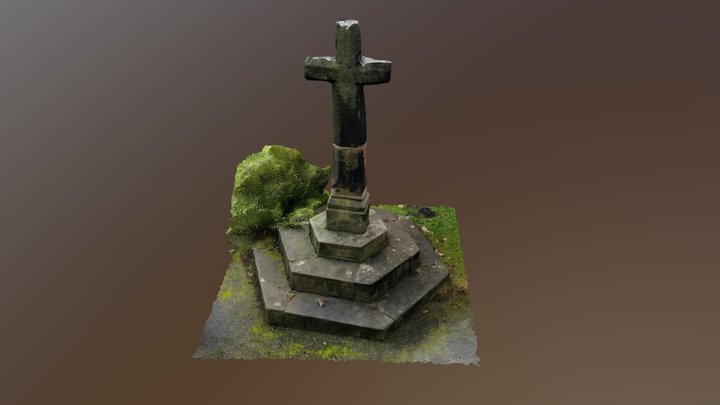 Lydiate Churchyard Cross 3D Model