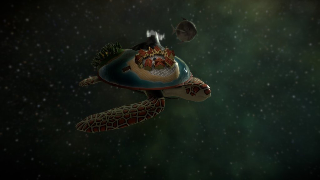 The great A'Tuin (revised)