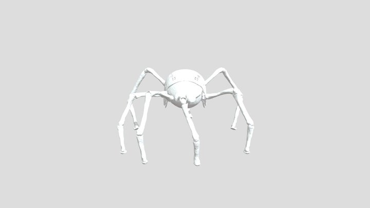 Spider Warrior 3D Model