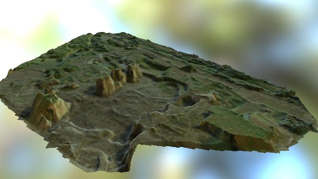 Brown Canyon 1.0 3D Model