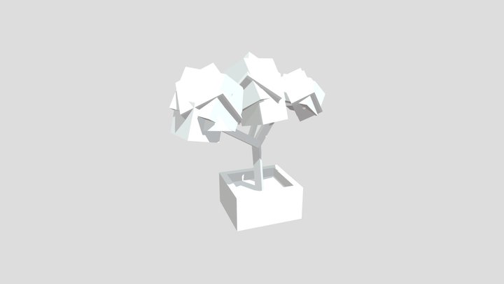 Sakura Tree - LOW POLY 3D Model