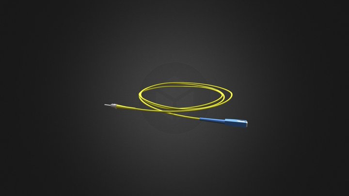 Fiber Optic 3D Model