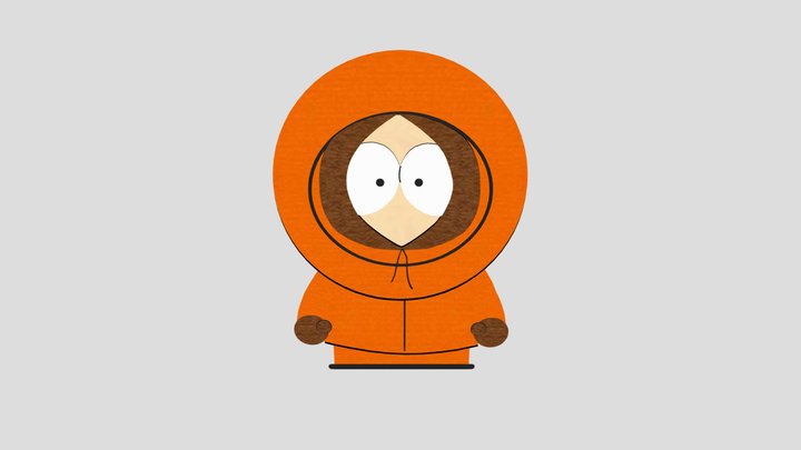 Custom Edited - South Park Customs - Kenny McCor 3D Model