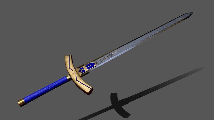 Excalibur - Fate/Grand Order 3D Model