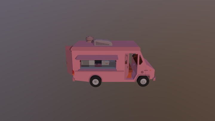 foodtruck 34 3D Model