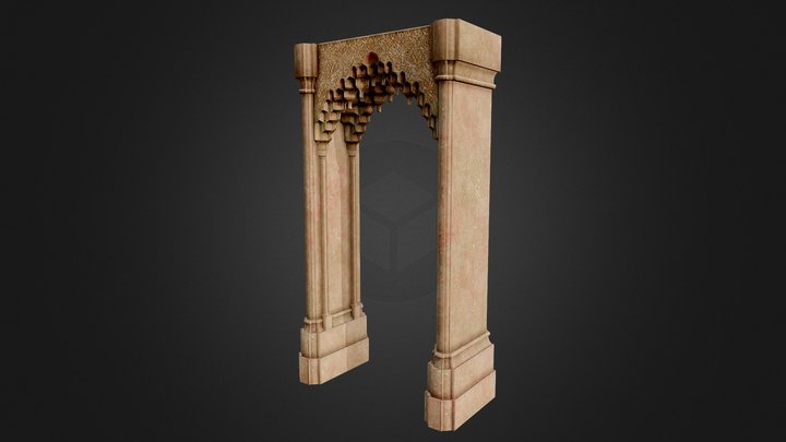 Muqarnas - Archway 3D Model