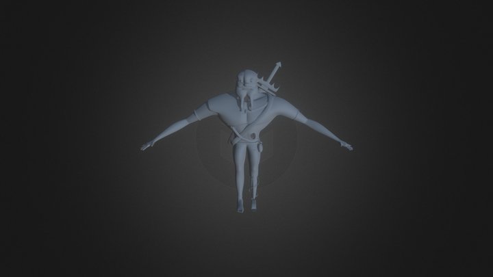 MYURA - A first character designed and modeled 3D Model