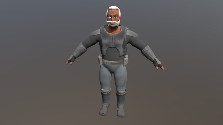 Commander Wolffe - Star Wars Rebels 3D Model