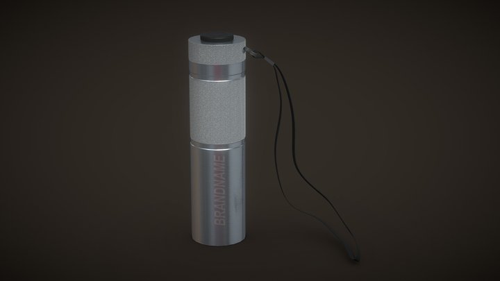 Flashlight 3D Model