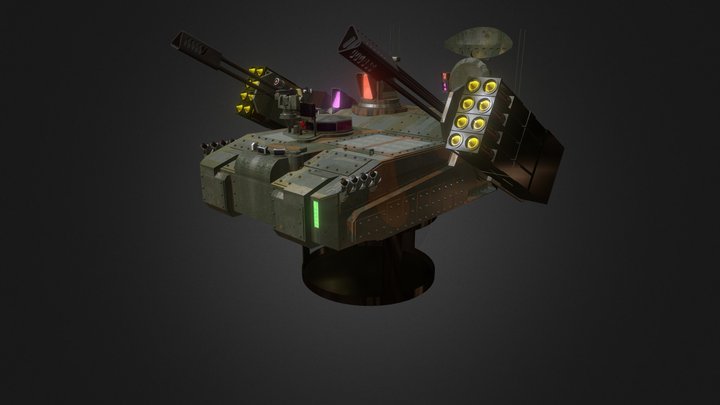Automated Weapon – Modelo 3D gratuito STL