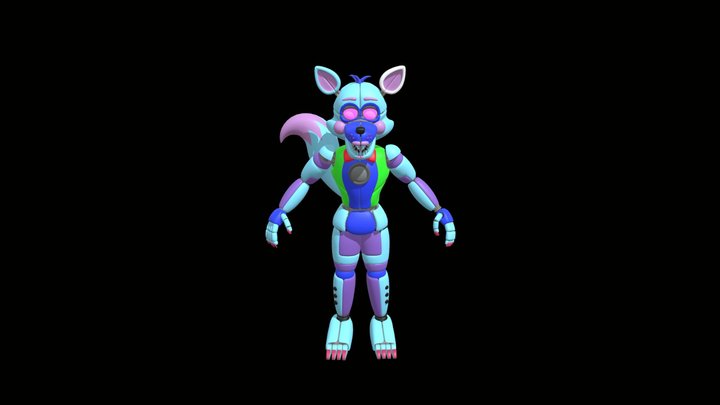 Funtimefoxy Oc 3D Model