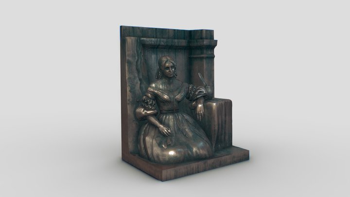 Gertrudis Gómez de Avellaneda (Update) 3D Model