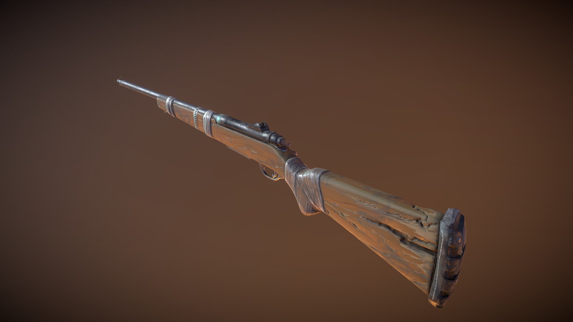 Bolt Action Rifle - 3D model by The Walking Dead: Saints & Sinners ...