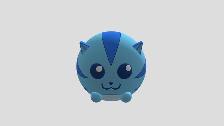 Sushi Cat 3D Model