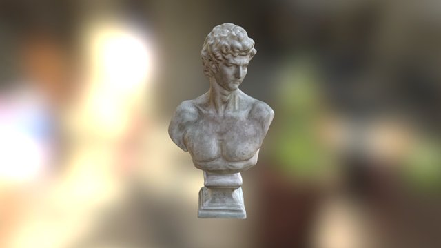 Greek Statue 3D Model