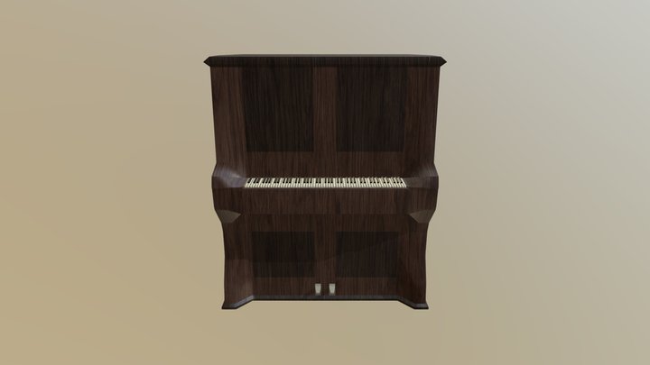 Piano 3D Model