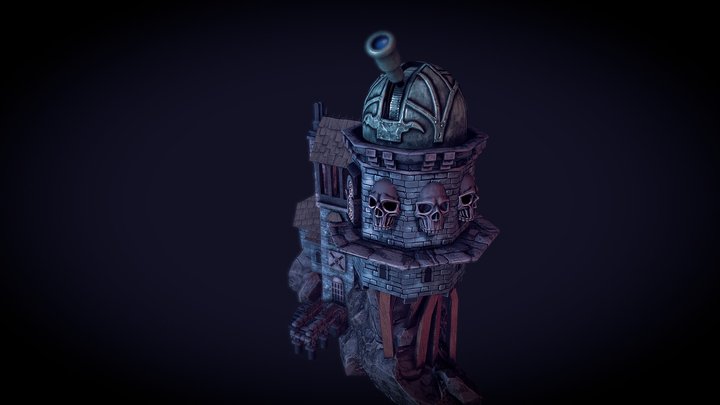 Warhammer Enviroment 3D Model