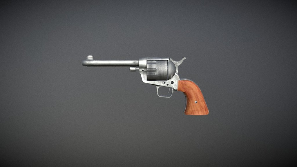 Colt single action - 3D model by lategsi [21bf8f0] - Sketchfab