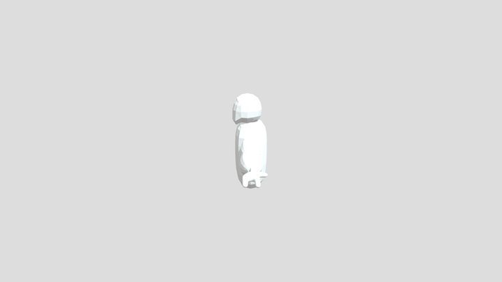 player  Model fully rigged 3D Model