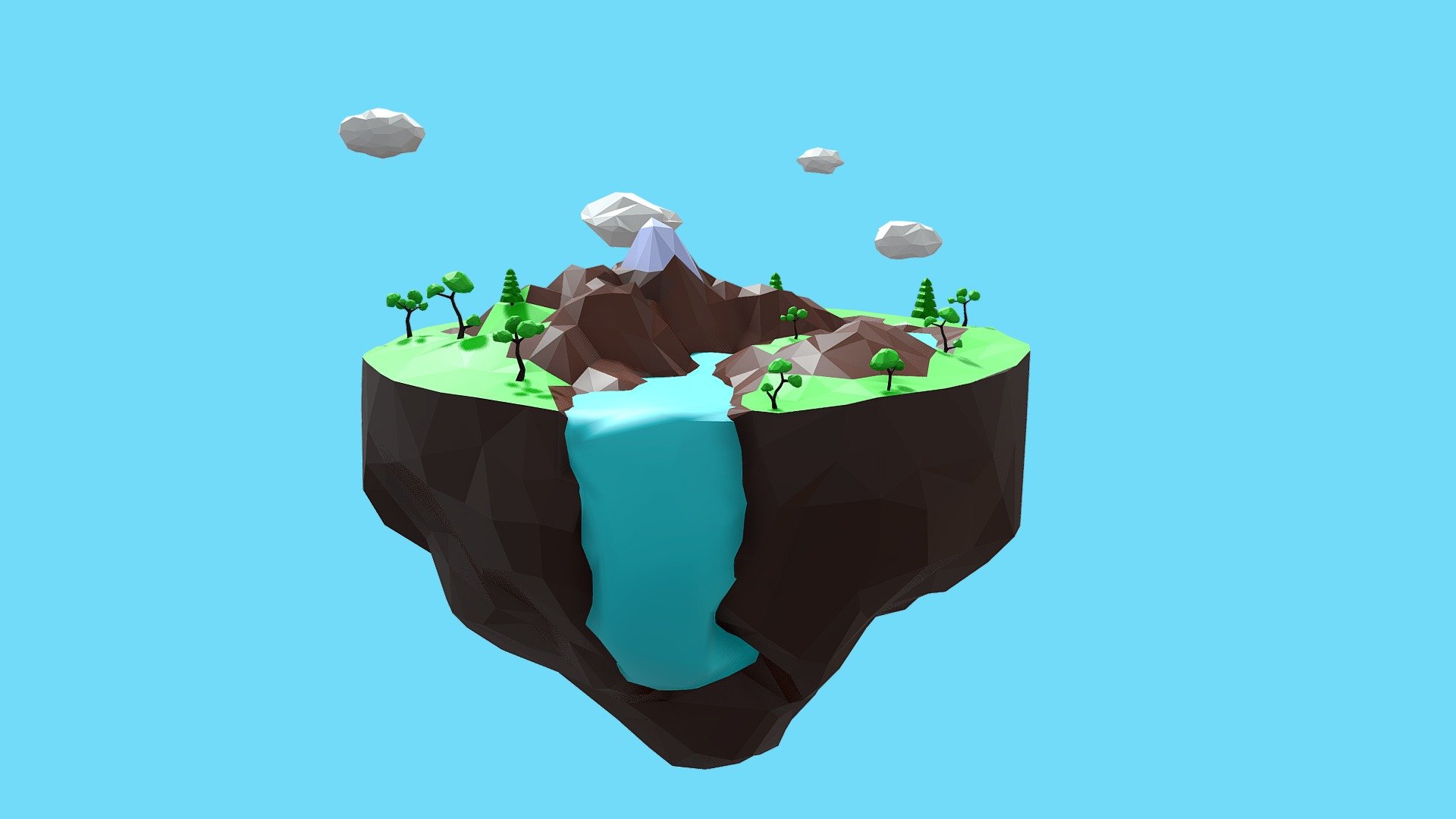 Low Poly Island