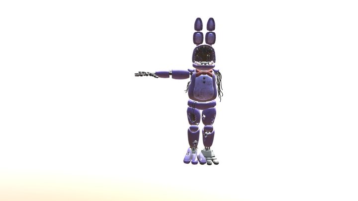 Withered-bonnie-help-wanted 3D Model