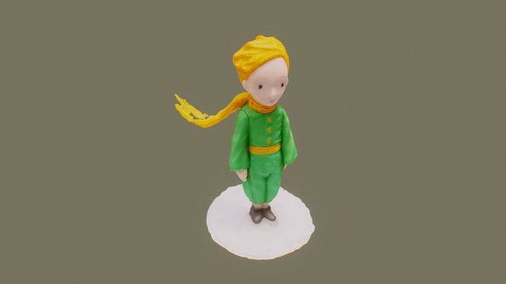 The Little Prince 3D Model