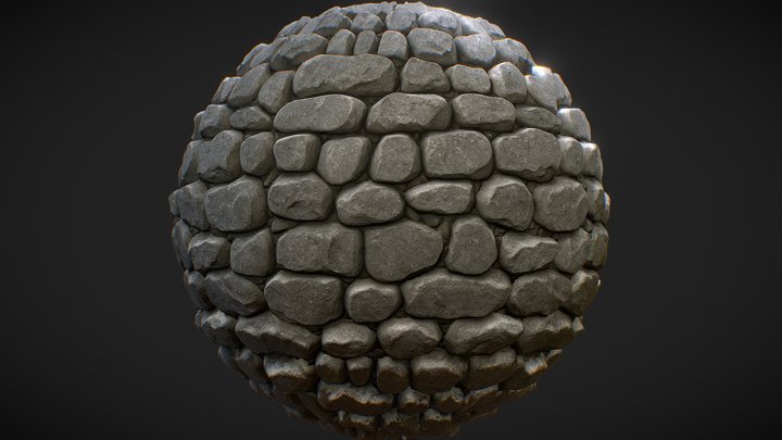 Seamless Rustic Stone Wall & Floor Texture 014