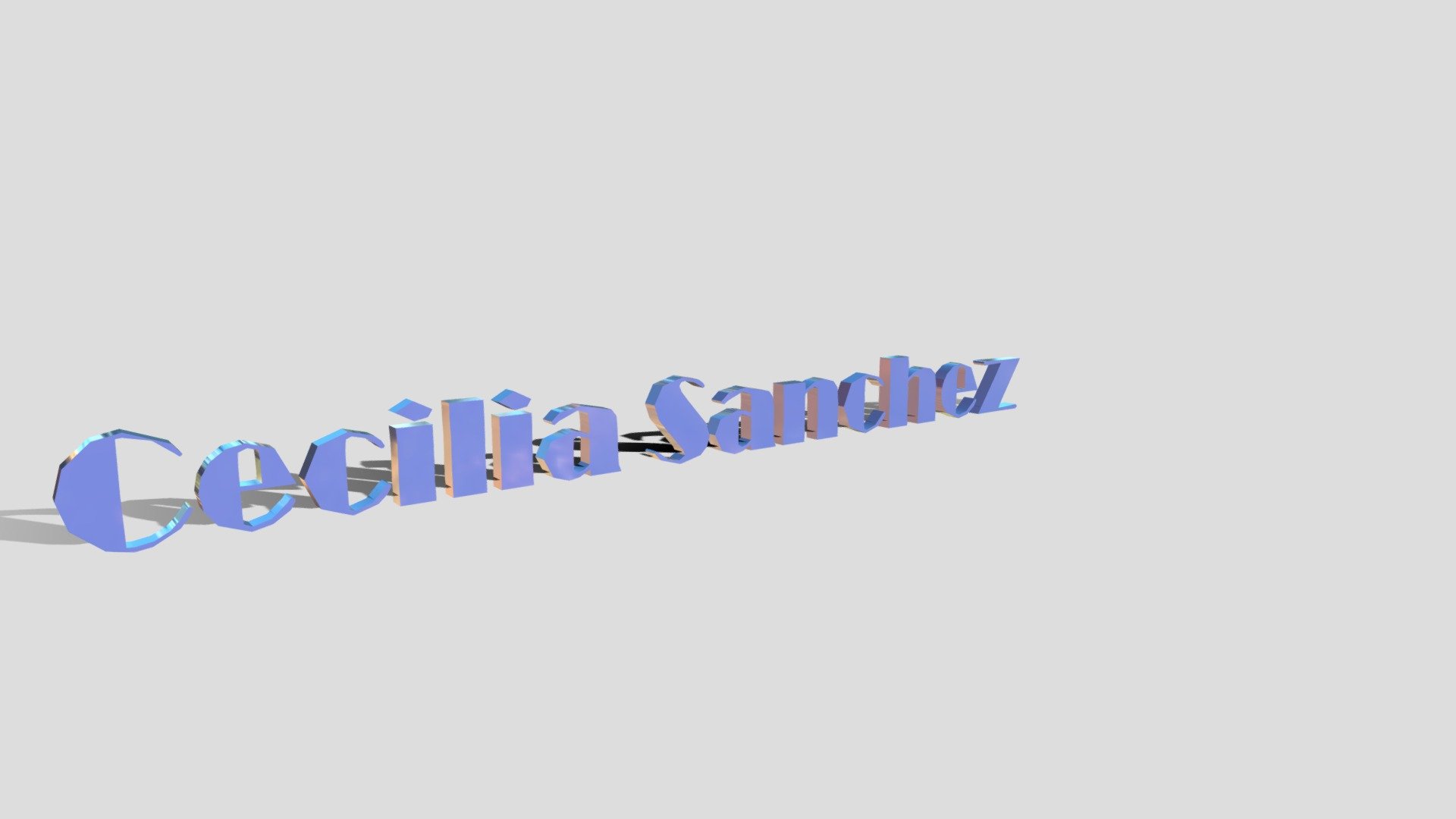 Cecilia Sanchez Signature
