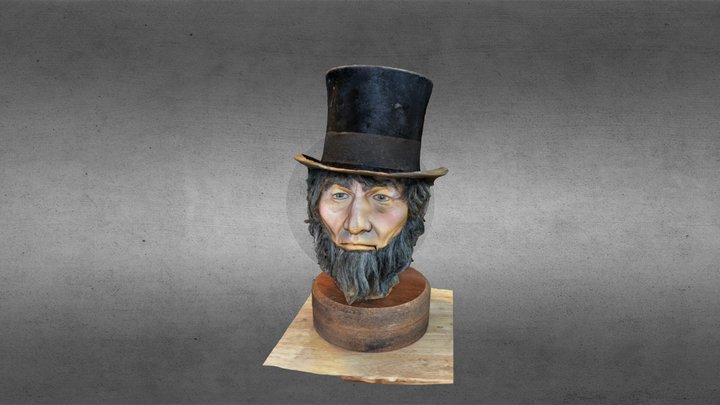 Lincoln Head 3D Model