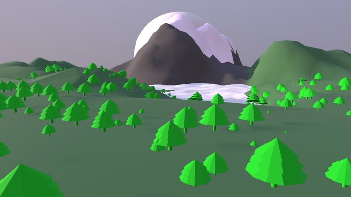 Douglandscape 3D Model