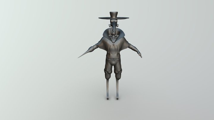 Plague Enforcer 3D Model