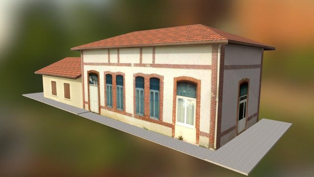 Salle Paroissiale (Benquet) 3D Model