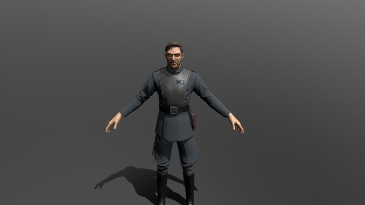 Lt.Hardy 3D Model