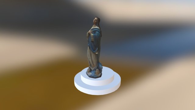 Santa Restaurada 3D Model