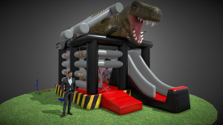 Combo T-Rex 3D Model