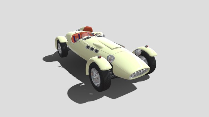 Ronart Jaguar Sports W 152 3D Model