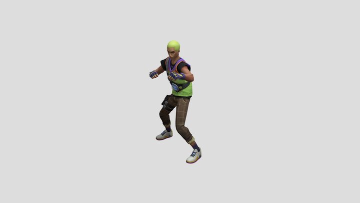 Gekko (Fighting Stance) – Modello 3D gratuito STL