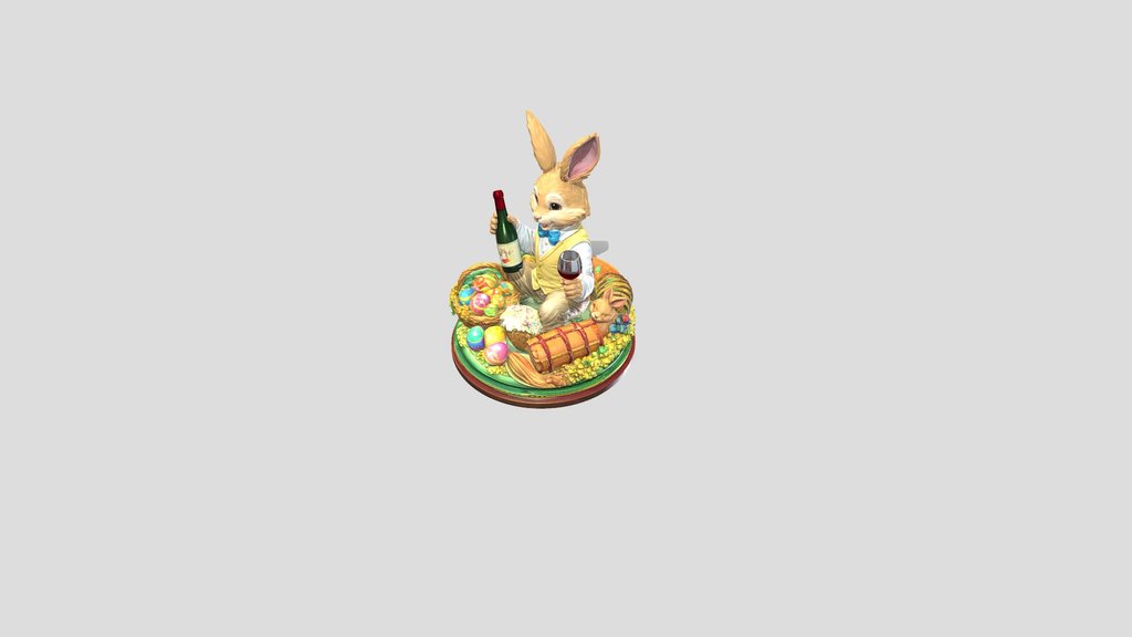 The Elegant Easter Bunny
