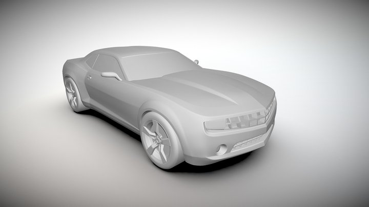 Camaro Highpoly 3D Model