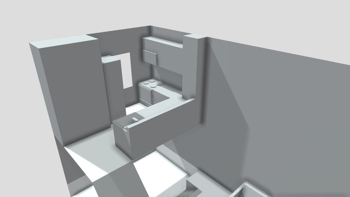 Base_Kitchen 3D Model