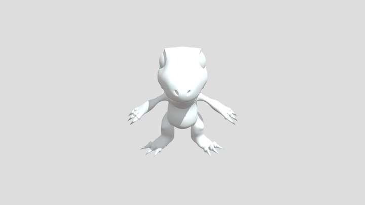 Agumon 3D Model