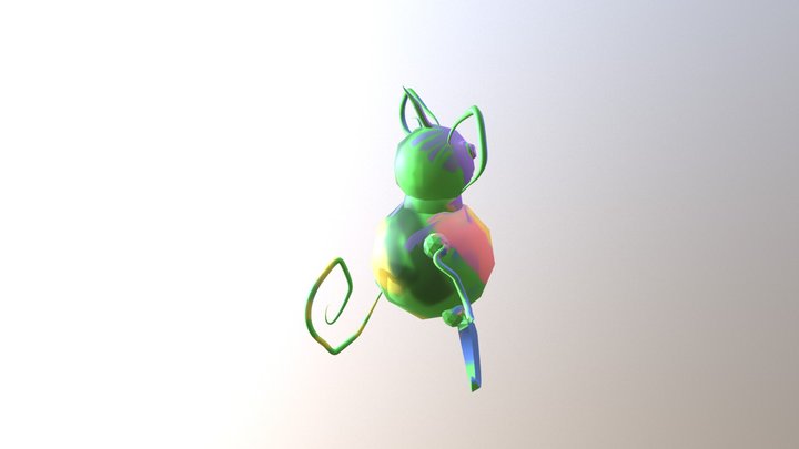 Garden Creature 3D Model