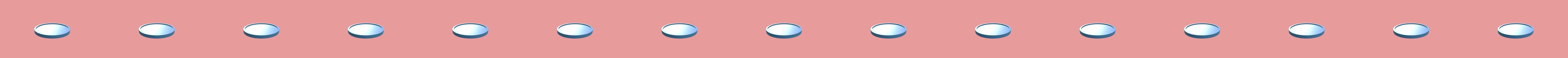 Simple Chip for shopping carts 3D Model