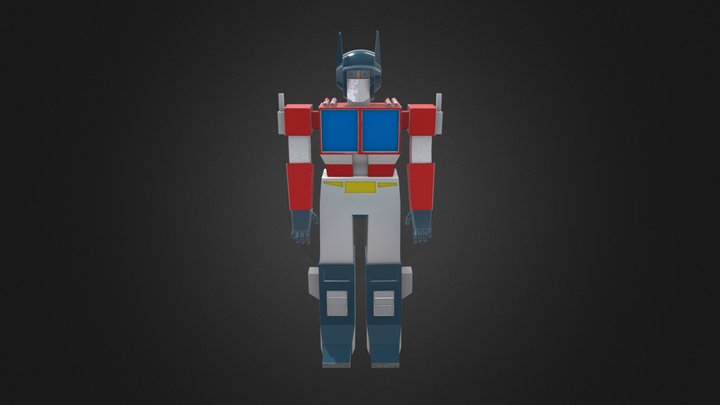 Optimus prime 3D Model
