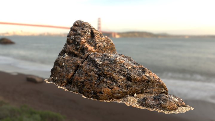 Beach Rock with Barnacles Photoscan – Modèle 3D gratuit STL