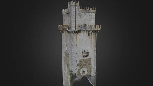 Torre de Menagem do Castelo de Beja 3D Model