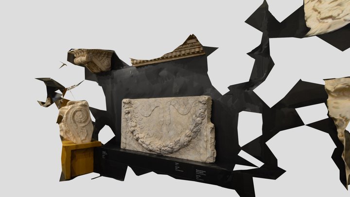 Prato Decorativo Romano - Museu Arqº. Códova 3D Model