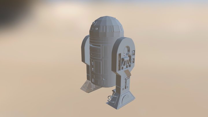 R2D2 3D Model